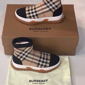 Burberry Union Sock Sneakers for kids